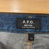 アーペーセー A.P.C. ボタンフライストレートデニム レディース UK:25
